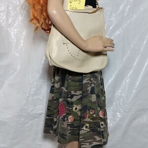 Elegant bone color Handbag